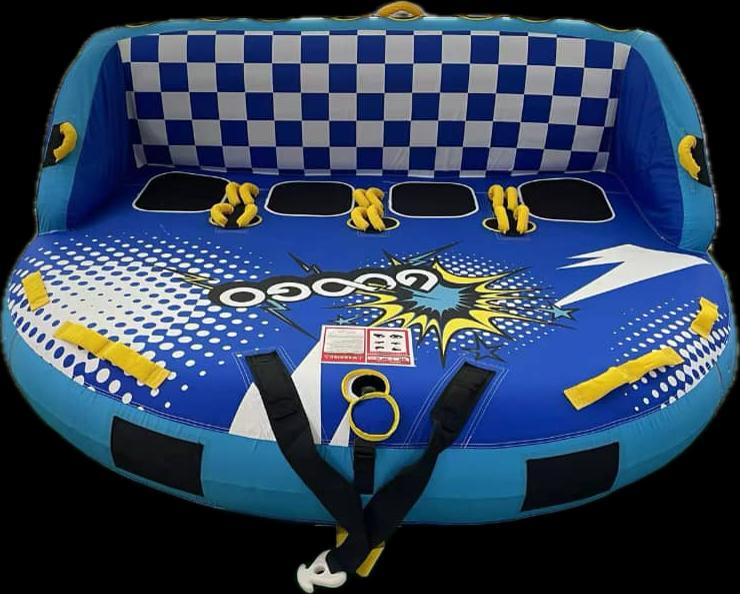 GOOGO 4 person towable tube