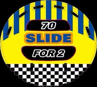 Slide for 2 70 inch 2 man Disc Tube