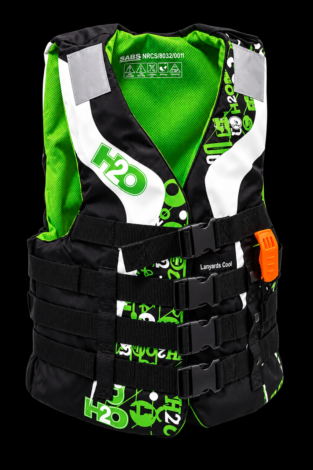 H2O DYNAMIX SKI VEST - GREEN