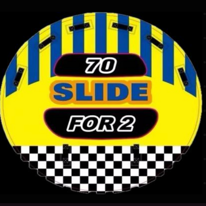 Slide for 2 70 inch 2 man Disc Tube