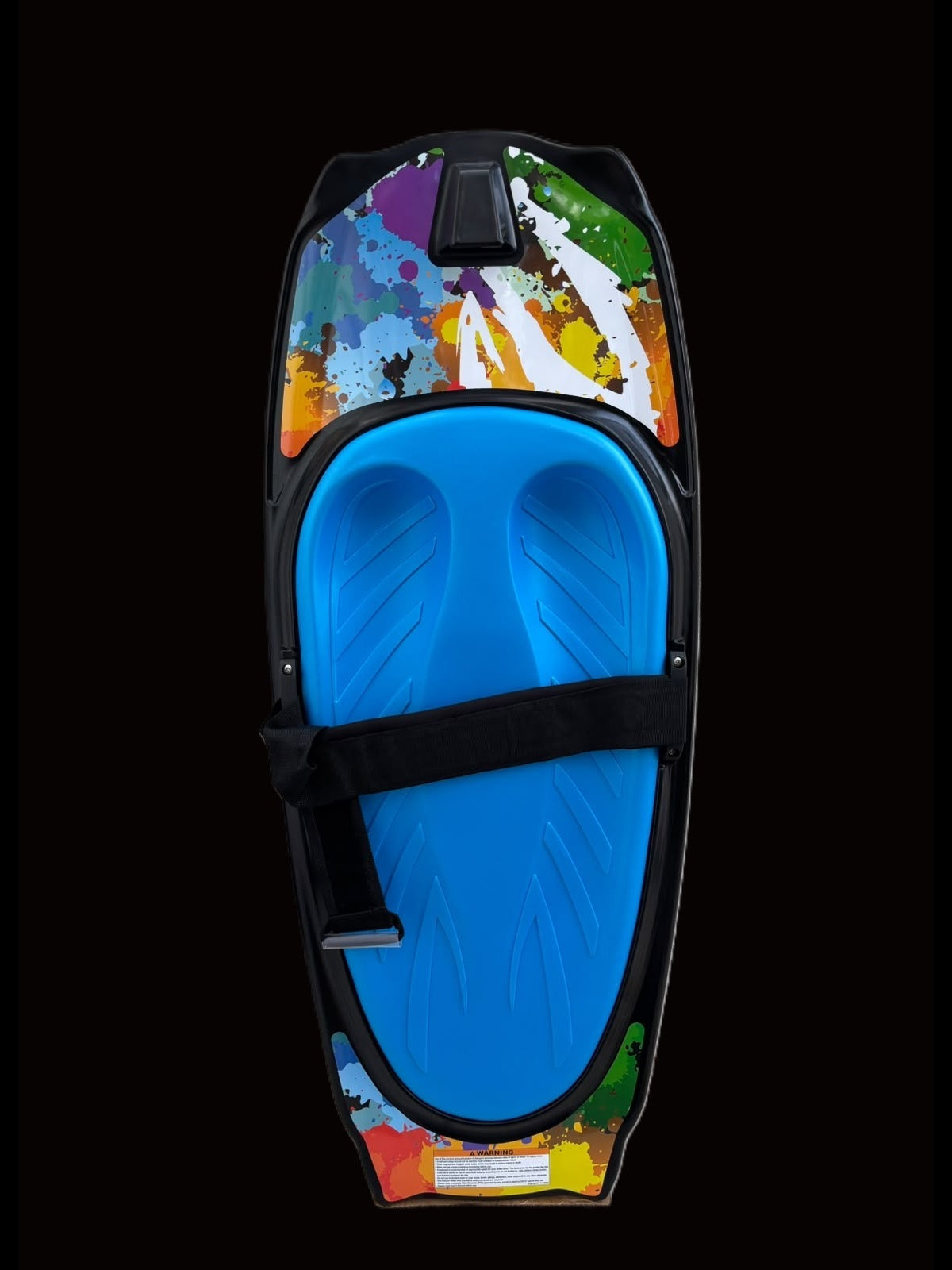 Knee Board - Standard size Black/blue